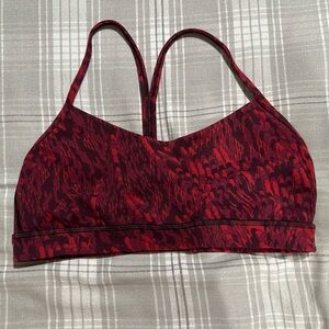 Lululemon Flow Y Bra Nulu Light Medium Support A/C Cups Lunar New Year